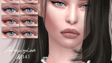 Ambrosia Eyeliner N.143 by IzzieMcFire at TSR