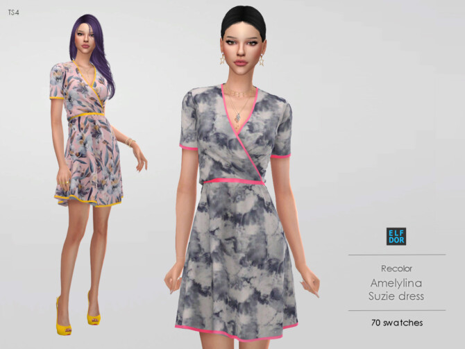 Amelylina Suzie Dress RC at Elfdor Sims