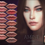 Amine Lipstick by RemusSirion at TSR