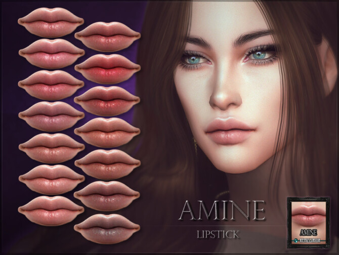 Amine Lipstick by RemusSirion at TSR