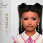 Angel Earrings Child by Suzue at TSR