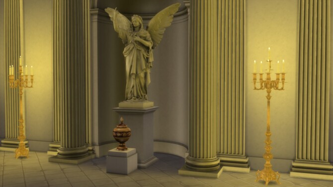 Angel Statue by TheJim07 at Mod The Sims 4