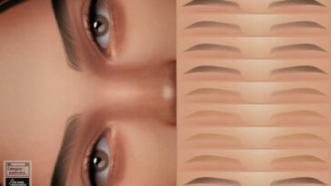 Angela Eyebrows NO 34 by cosimetic at TSR