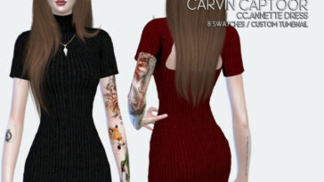 Annette Dress by carvin captoor at TSR