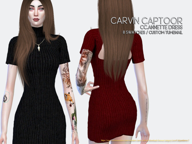 Annette Dress by carvin captoor at TSR