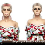 Anto Michelle Hair Retexture at Shimydim Sims