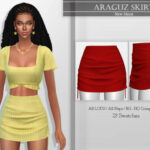 Araguz Skirt by KaTPurpura at TSR