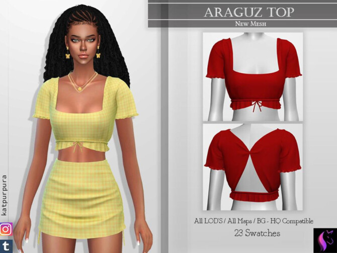 Araguz Top by KaTPurpura at TSR