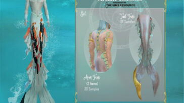 Arcane Illusions Accessories Merman Lunae FINS by DanSimsFantasy at TSR