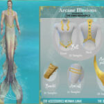 Arcane Illusions Accessories Merman Lunae by DanSimsFantasy at TSR