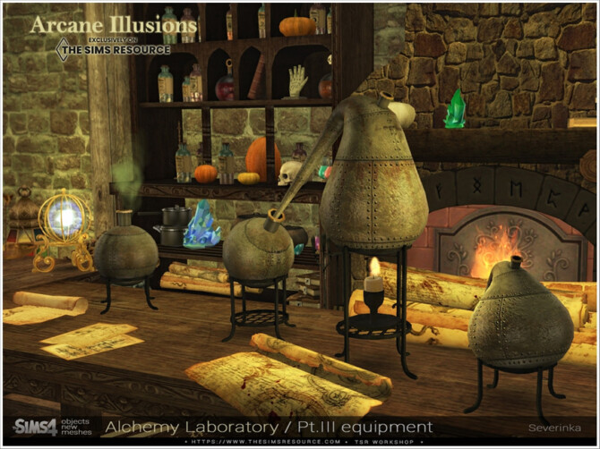 Arcane Illusions Alchemy Laboratory Pt.III equipment by Severinka_ at TSR