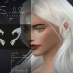 Arcane Illusions Diamond wings earrings by S-Club at TSR