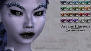 Arcane Illusions Dragons Eyebrows by tatygagg at TSR