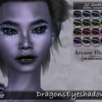 Arcane Illusions Dragons Eyeshadow by tatygagg at TSR