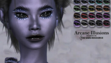 Arcane Illusions Dragons Eyeshadow by tatygagg at TSR