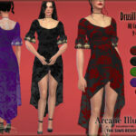 Arcane Illusions Drusilla Dress by Harmonia at TSR