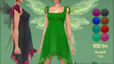 Arcane Illusions Dryad Dress by Harmonia at TSR