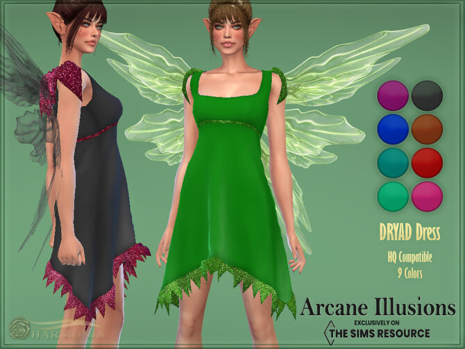 Arcane Illusions Dryad Dress by Harmonia at TSR