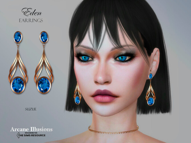 Arcane Illusions Eden Earrings by Suzue at TSR