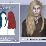 Arcane Illusions- Eowyn (Hairstyle) by JavaSims at TSR