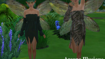 Arcane Illusions-Fairy Dress by chrimsimy at TSR