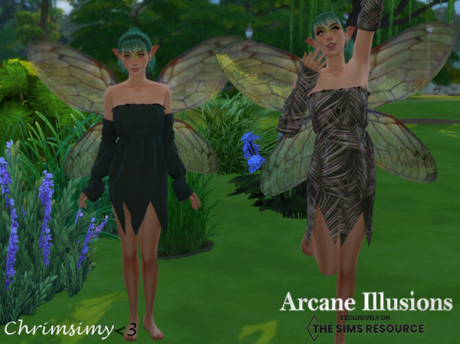 Arcane Illusions-Fairy Dress by chrimsimy at TSR