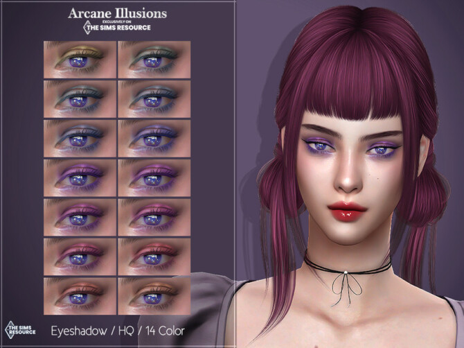 Arcane Illusions Fairy Eyeshadow by Lisaminicatsims at TSR