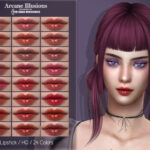 Arcane Illusions Fairy Lipstick by Lisaminicatsims at TSR