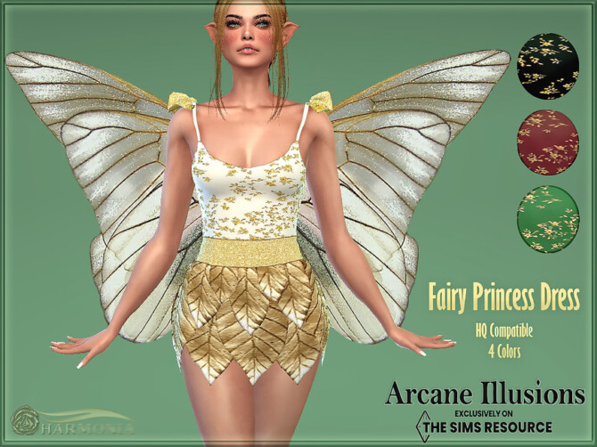 Arcane Illusions Fairy Princess Dress by Harmonia at TSR