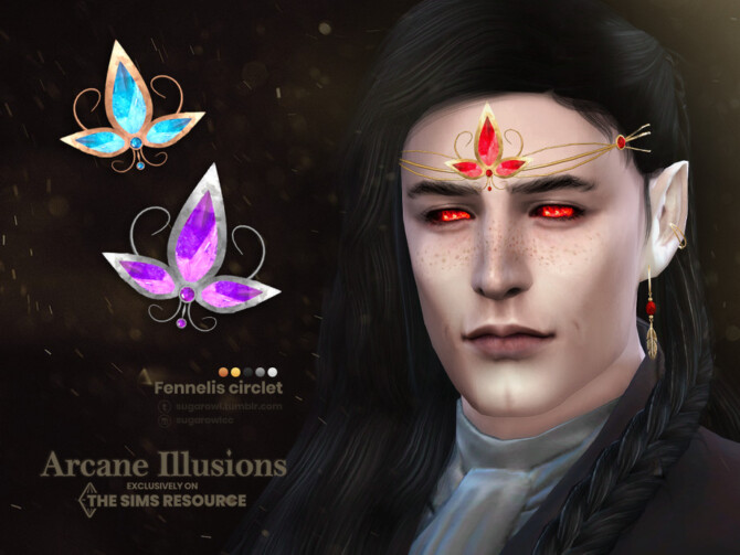 Arcane Illusions | Fennelis circlet by sugar owl at TSR