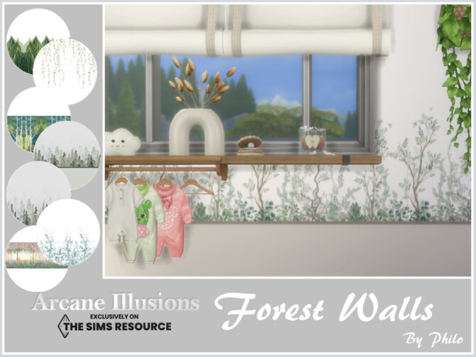 Arcane Illusions Forest Walls by philo at TS