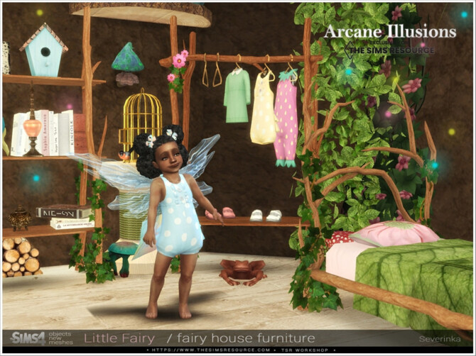 Arcane Illusions- Little Fairy furniture by Severinka_ at TSR