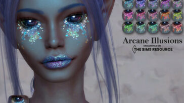 Arcane Illusions Magic Eyeshadow by tatygagg at TSR