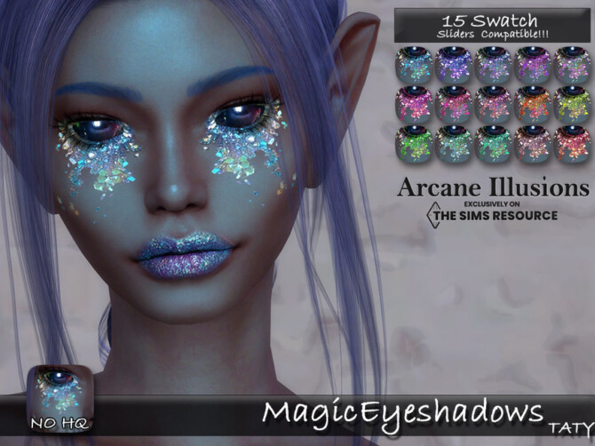 Arcane Illusions Magic Eyeshadow by tatygagg at TSR