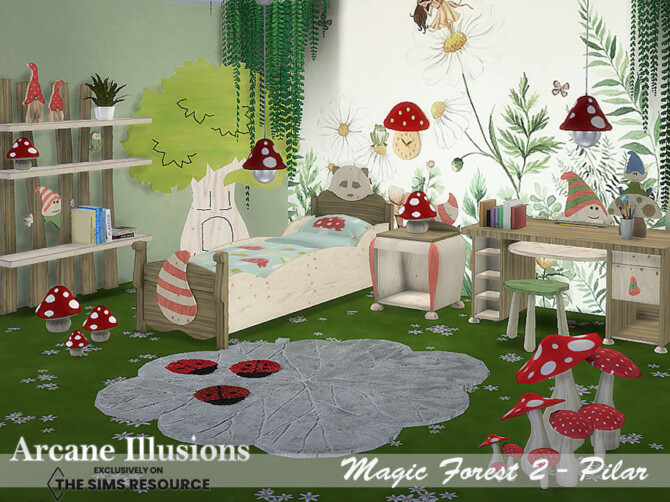 Arcane Illusions Magic Forest 2 by Pilar at TSR