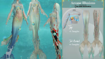 Arcane Illusions Mermaid Lunae by DanSimsFantasy at TSR