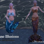 Arcane Illusions-Mermaid Top by chrimsimy at TSR