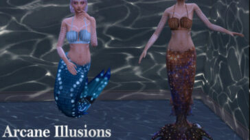 Arcane Illusions-Mermaid Top by chrimsimy at TSR