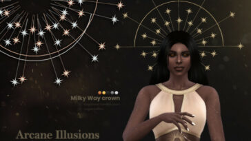 Arcane Illusions | Milky Way crown by sugar owl at TSR