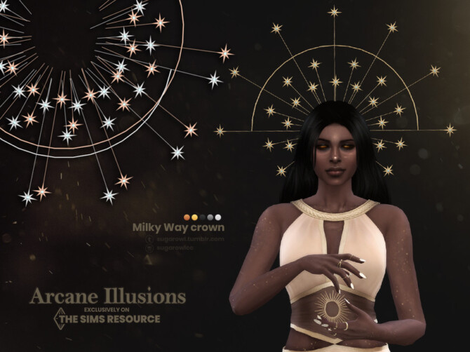 Arcane Illusions | Milky Way crown by sugar owl at TSR