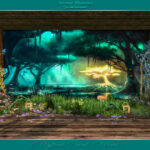 Arcane Illusions Mystical Forest Mural by Caroll91 at TSR