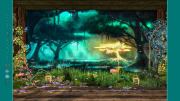 Arcane Illusions Mystical Forest Mural by Caroll91 at TSR