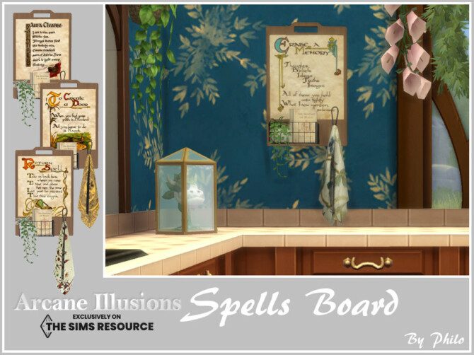 Arcane Illusions Spells board by philo at TSR