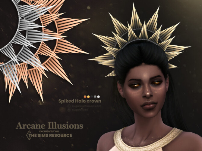 Arcane Illusions | Spiked Halo crown by sugar owl at TSR