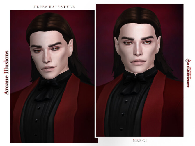 Arcane Illusions Tepes Hairstyle by -Merci- at TSR