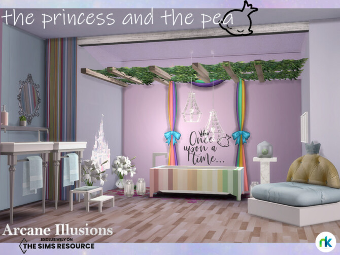 Arcane Illusions The Princess and The Pea Bathroom by nikadema at TSR