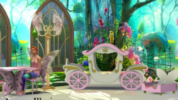 Arcane Illusions The fairy princess bedroom by kardofe at TSR