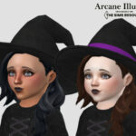 Arcane Illusions Toddler Witches Hat by InfinitePlumbobs at TSR