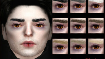 Arcane Illusions Vampiric Brows by Caroll91 at TSR