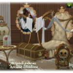 Arcane Illusions fairytale princess bedroom by jomsims at TSR